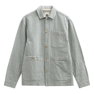 Anerkjendt - Overshirt de rayas Akodin | Gris claro