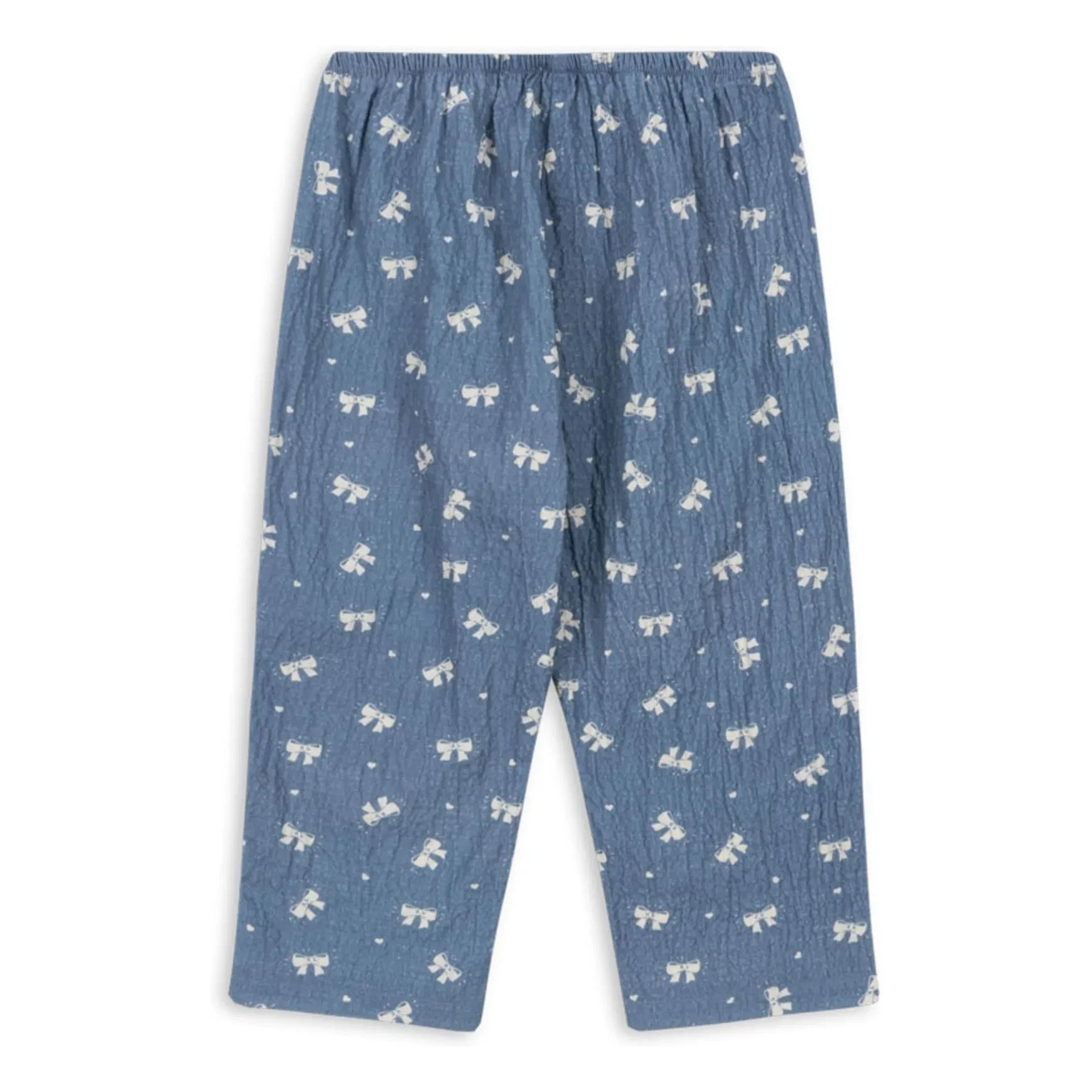 Konges Sløjd - Pantalones de algodón orgánico Vida | Azul