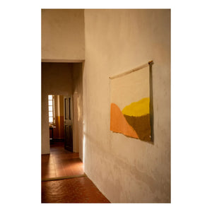 Muskhane - Adorno de fieltro para pared | Blush