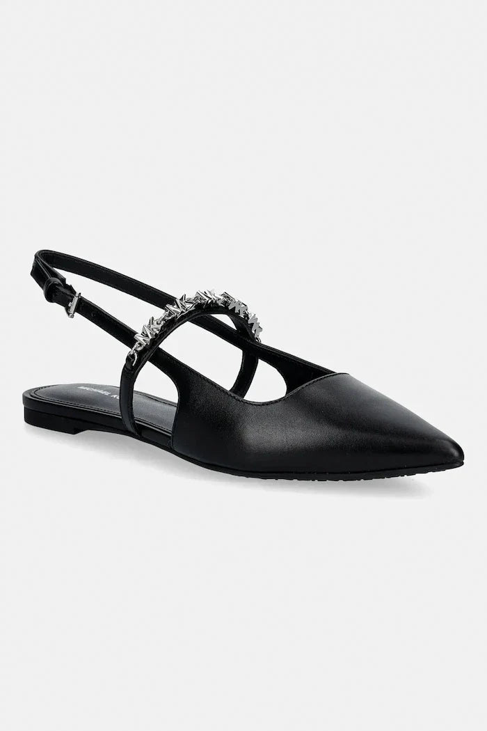 MICHAEL Michael Kors Dina Flex Sling Flat Bailarinas de piel