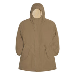 Hundred Pieces - Parka forro koala | Caqui claro