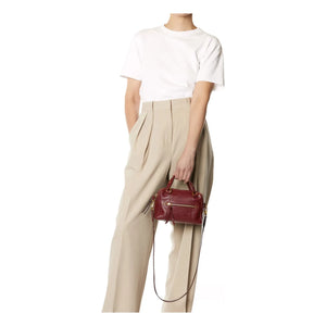 Jérôme Dreyfuss - Bolso de cabra Lucky Bowling Mini | Burdeos