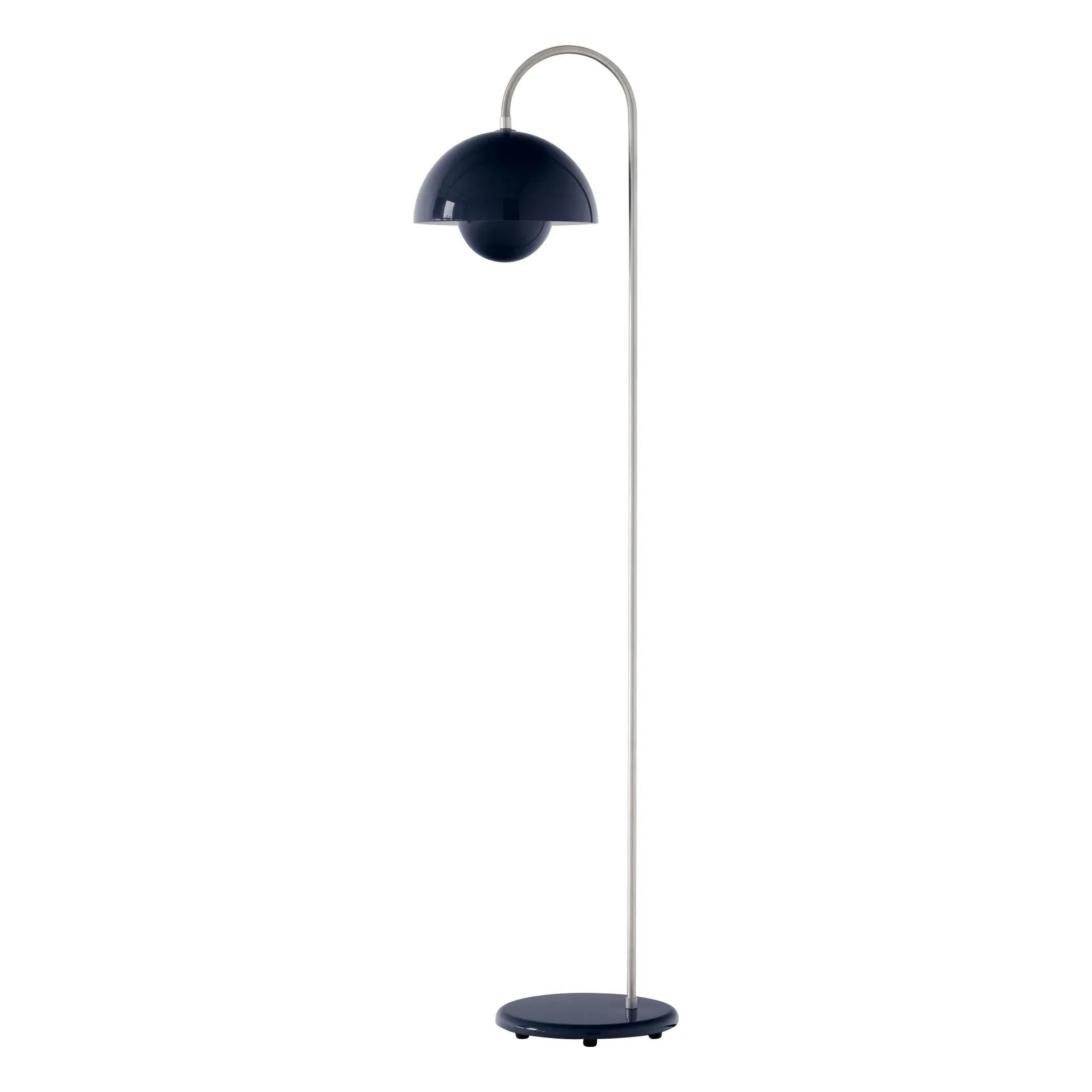 & Tradición - Lámpara de pie Flowerpot VP12, Verner Panton | Azul oscuro