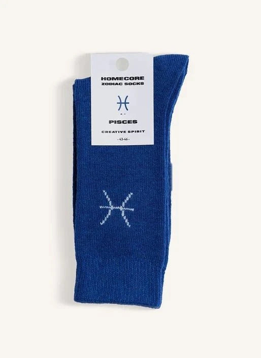Homecore - Calcetines de Piscis | Azul Oscuro