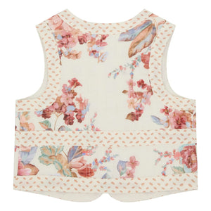 Zimmermann - Awaken Chaleco sin mangas con estampado floral | Crudo