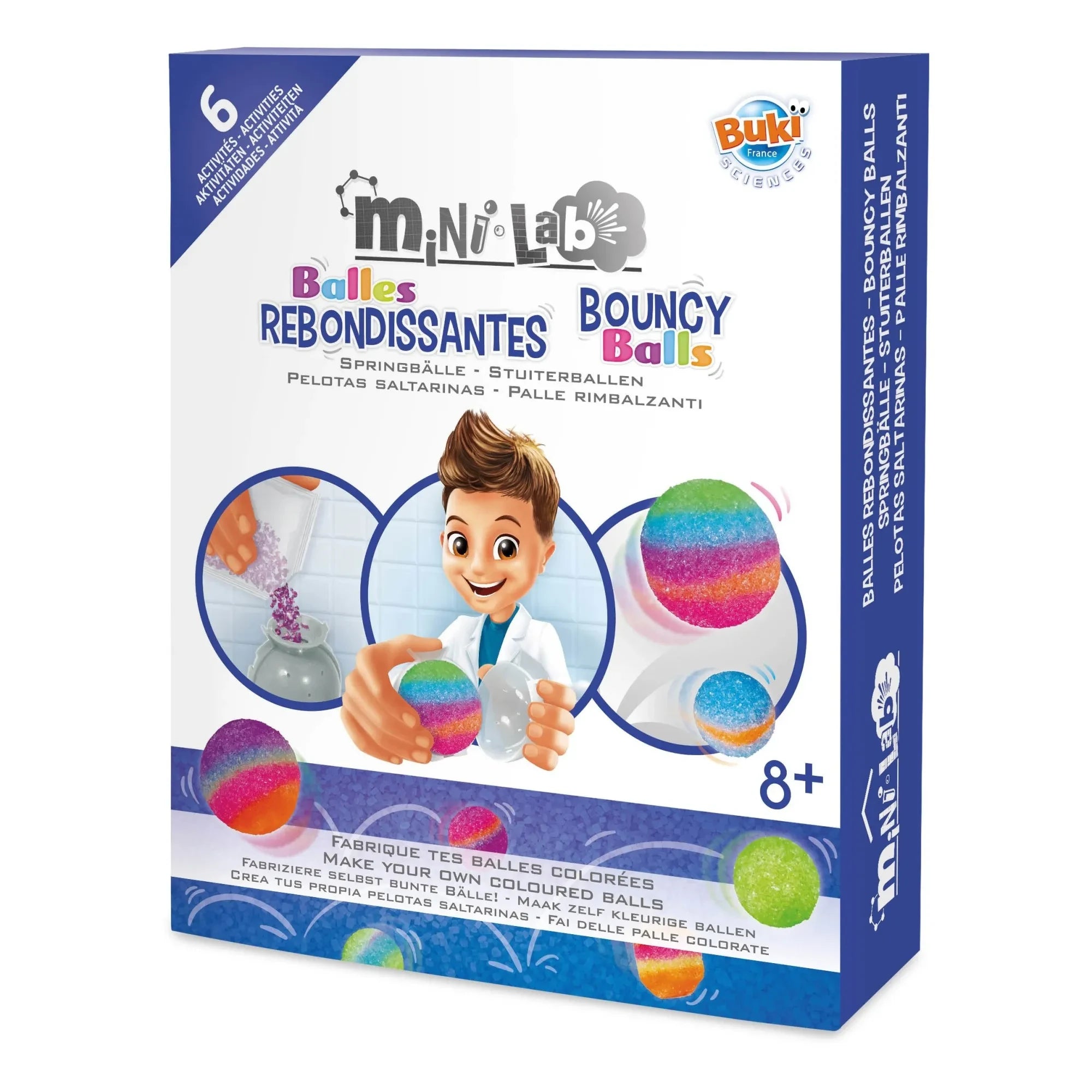 Buki - Mini Laboratorio Set de Pelotas Saltarinass