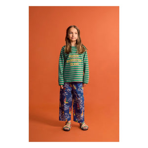 Maison Mangostan - Pantalones Sails | Azul marino