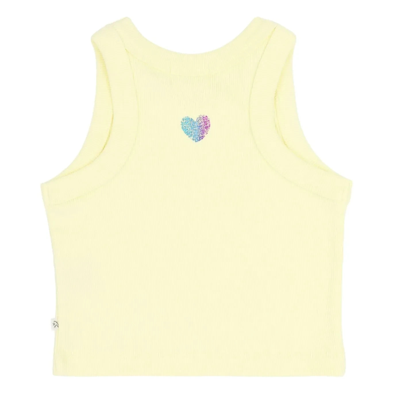 Jenest - Camiseta de algodón orgánico Bonnie | Amarillo pálido
