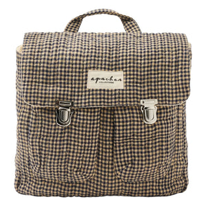 Apaches - Suji Carreaux Mochila | Negro