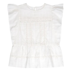 the new society - Corfu bluz - Colección mujer | Blanco