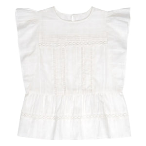 the new society - Corfu bluz - Colección mujer | Blanco