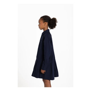 Smallable Kid - Vestido camisero Crown | Azul marino