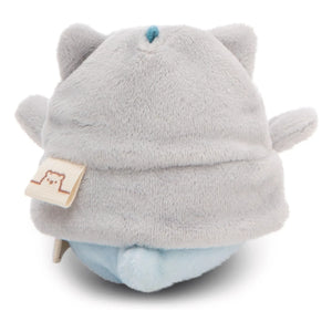 Nici - Peluche Pingüino Andarín con disfraz de gato | Gris