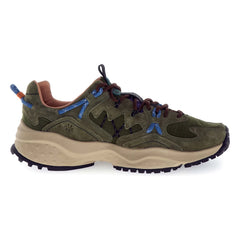 Flower Mountain - Yamabushi Uni Süet ve Naylon Sneakers | Gri