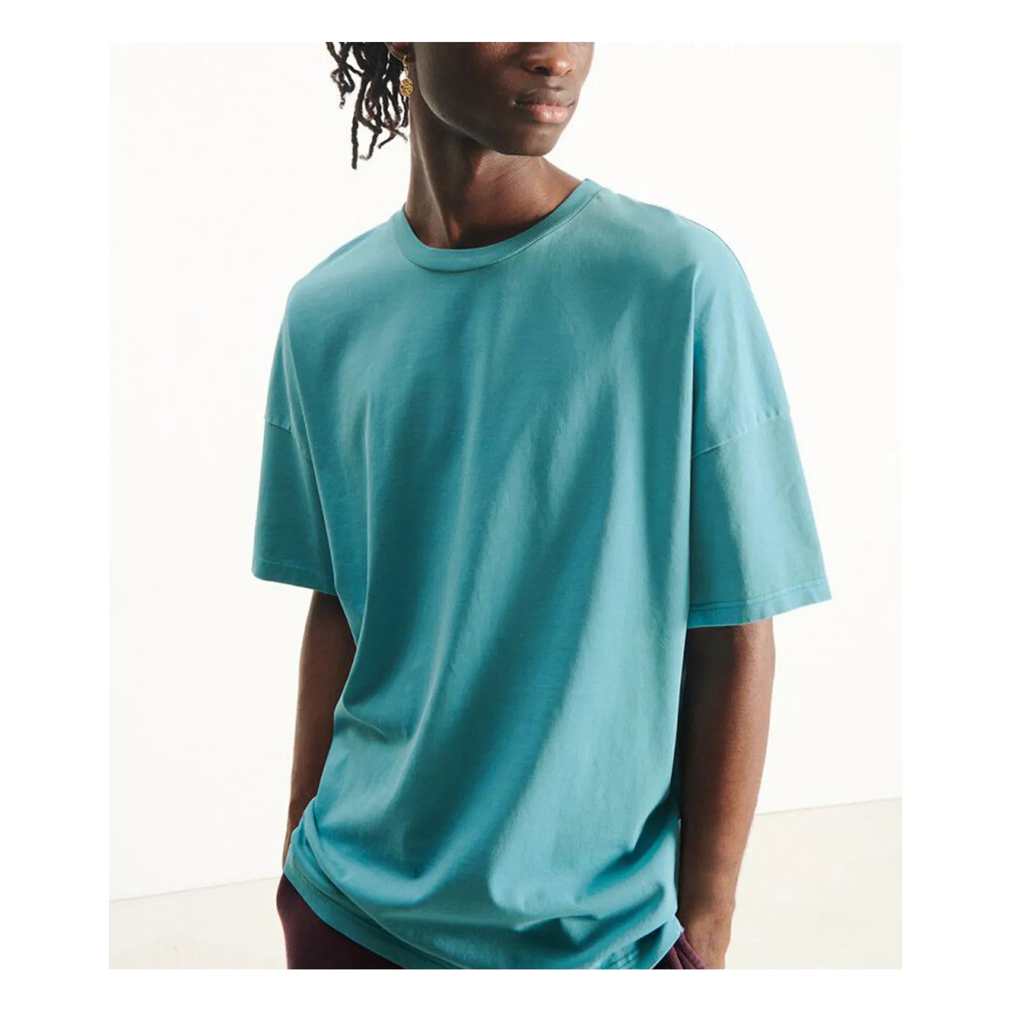 American Vintage - Camiseta Fizvalley | Azul Laguna