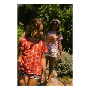 Favorite People - Camiseta Flowery Napoli | Rojo