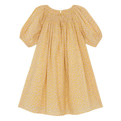 Bonton - Vestido fruncido Nala Fleurie | Amarillo