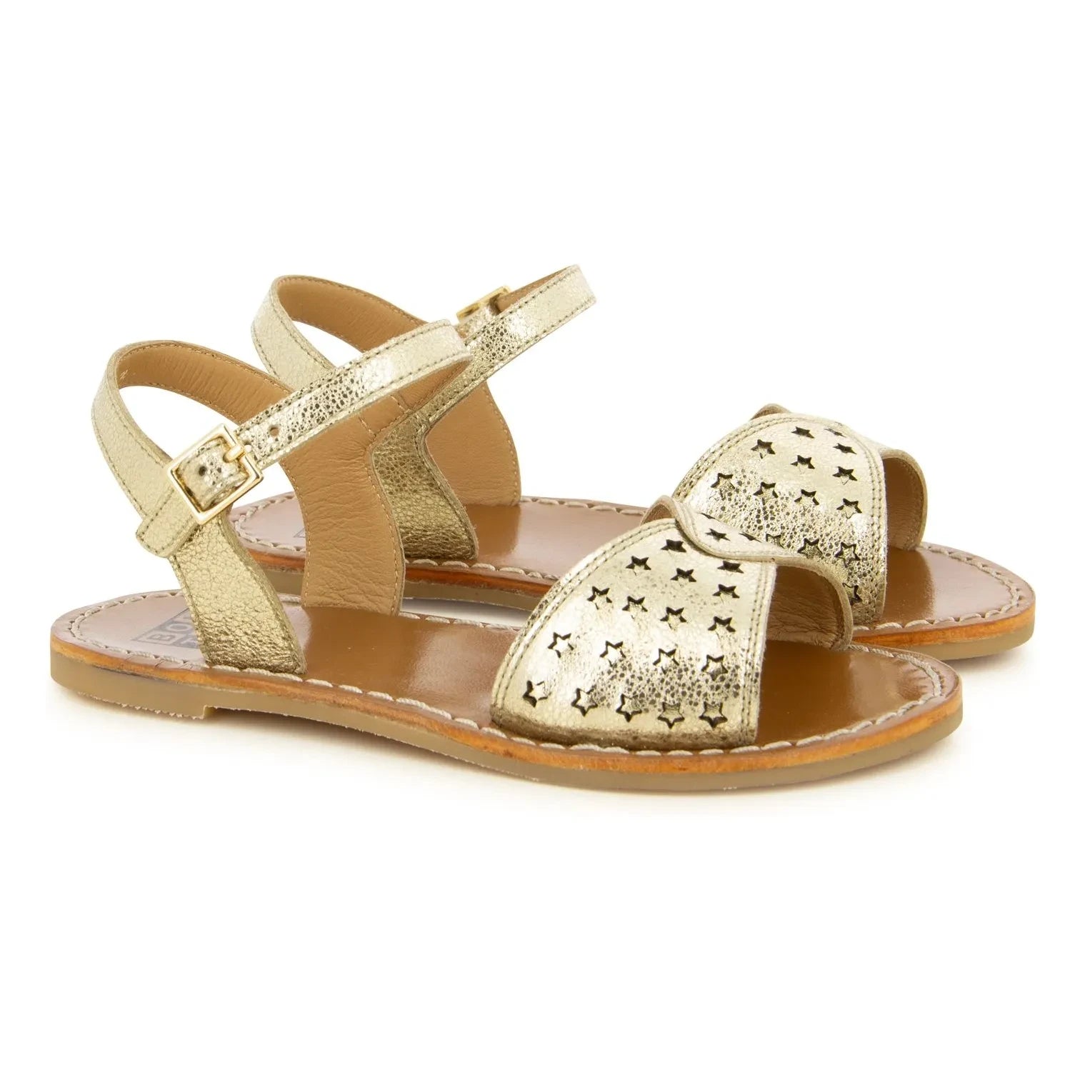 Bonton - Sandalias Sandy Perfos | Oro