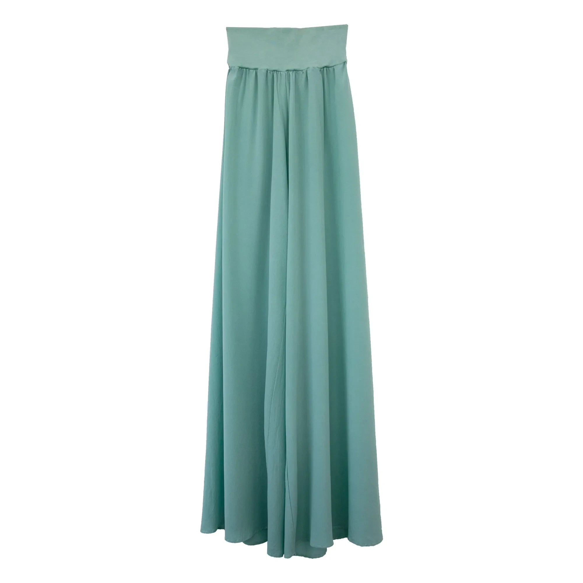 THEAVANT - Pantalones Jazzdancer de seda | Verde agua