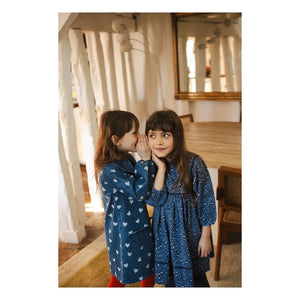 Louis Louise - Mahana Leopar Denim Elbise | Mavi
