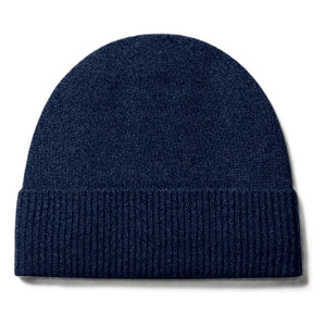 Bompard - Gorro clásico de cachemir | Azul marino