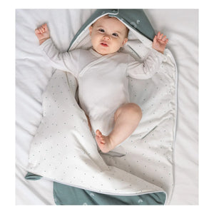 Les Petites Billes - Nido para bebé reversible multitemporada | Verde