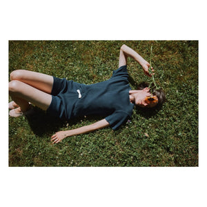 Poudre Organic - Camiseta Orgeat | Azul Marino