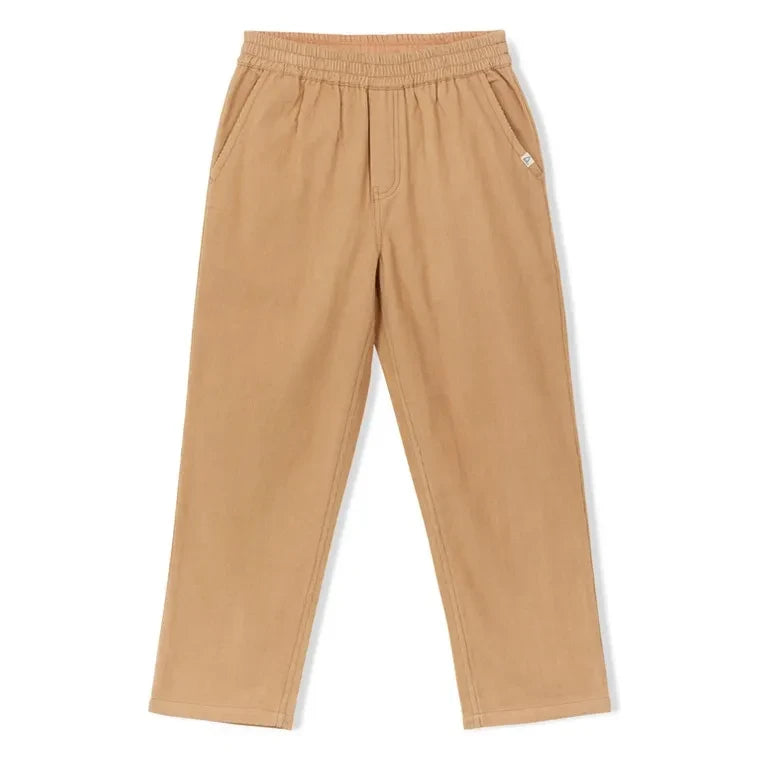 Arsène et Les Pipelettes - Pantalón de Pana Fina de Algodón Orgánico | Camel
