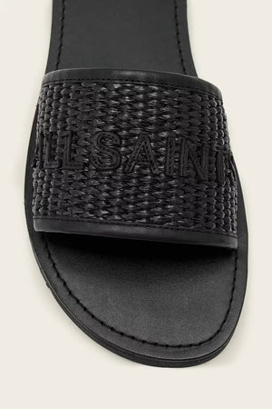 Sandalias de piel Hoxton Slider para mujer de AllSaints
