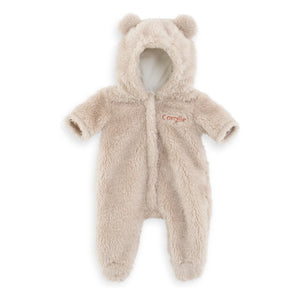 Corolle - Traje de piloto de oso de peluche para muñecas - 30 cm | Beige