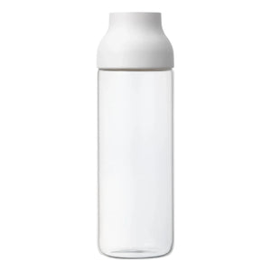 Kinto - Jarra de cristal con cápsula - 1L | Blanco