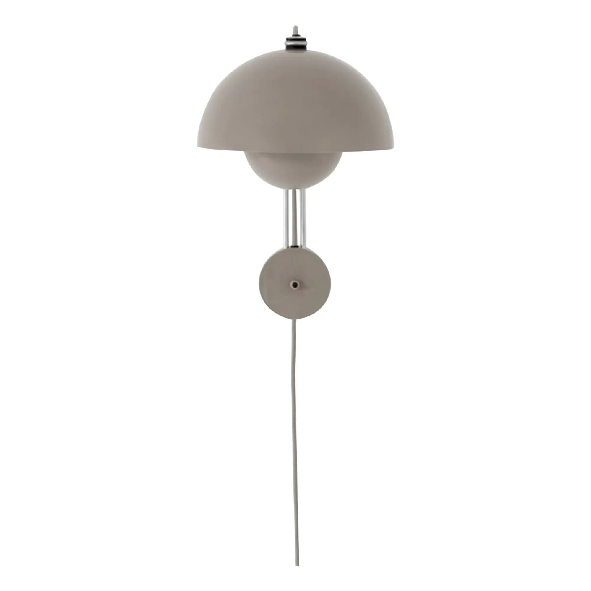 & Tradition - Lámpara de pared Flowerpot VP8 | Gris claro