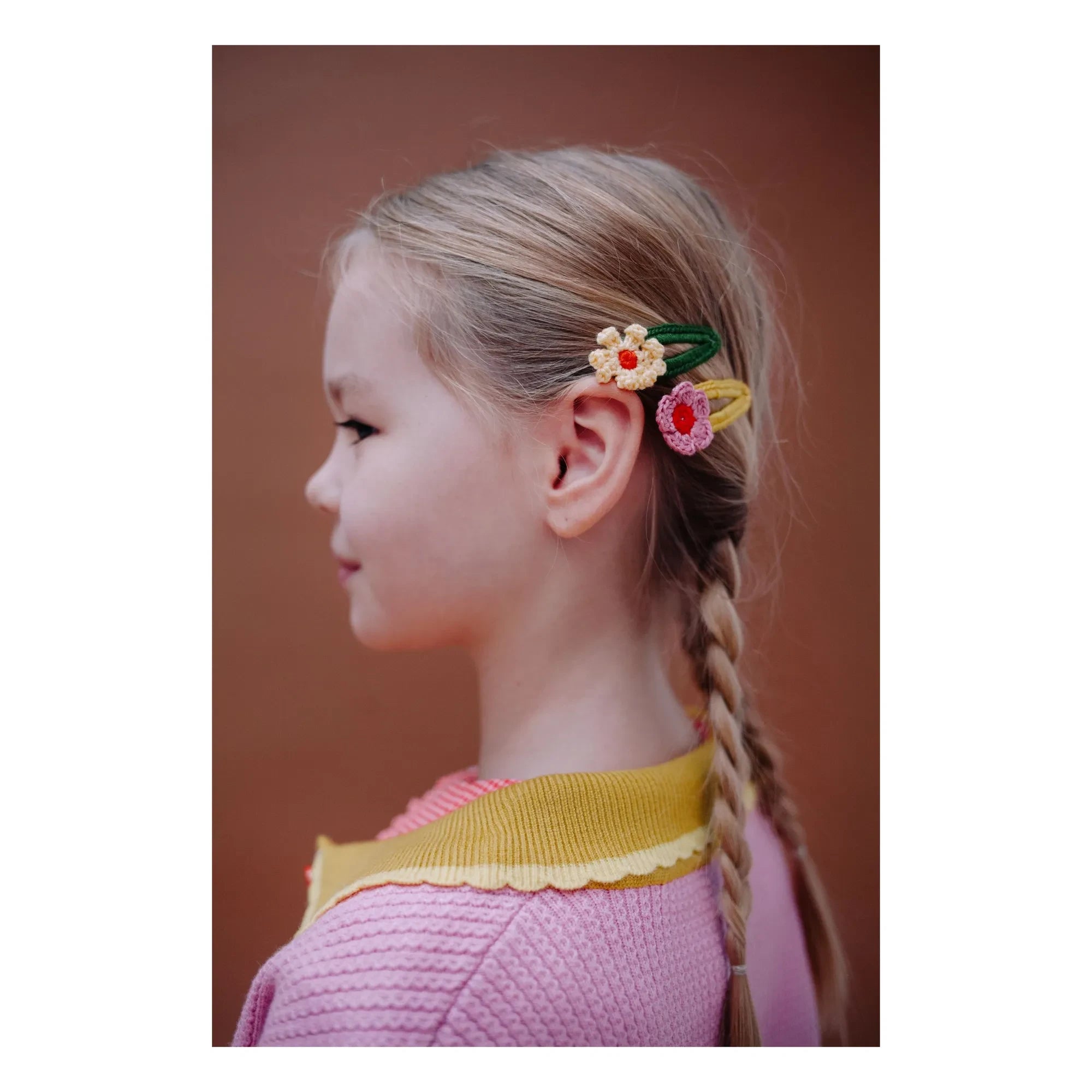 Sticky Lemon - Set de 2 horquillas Daisy | Amarillo