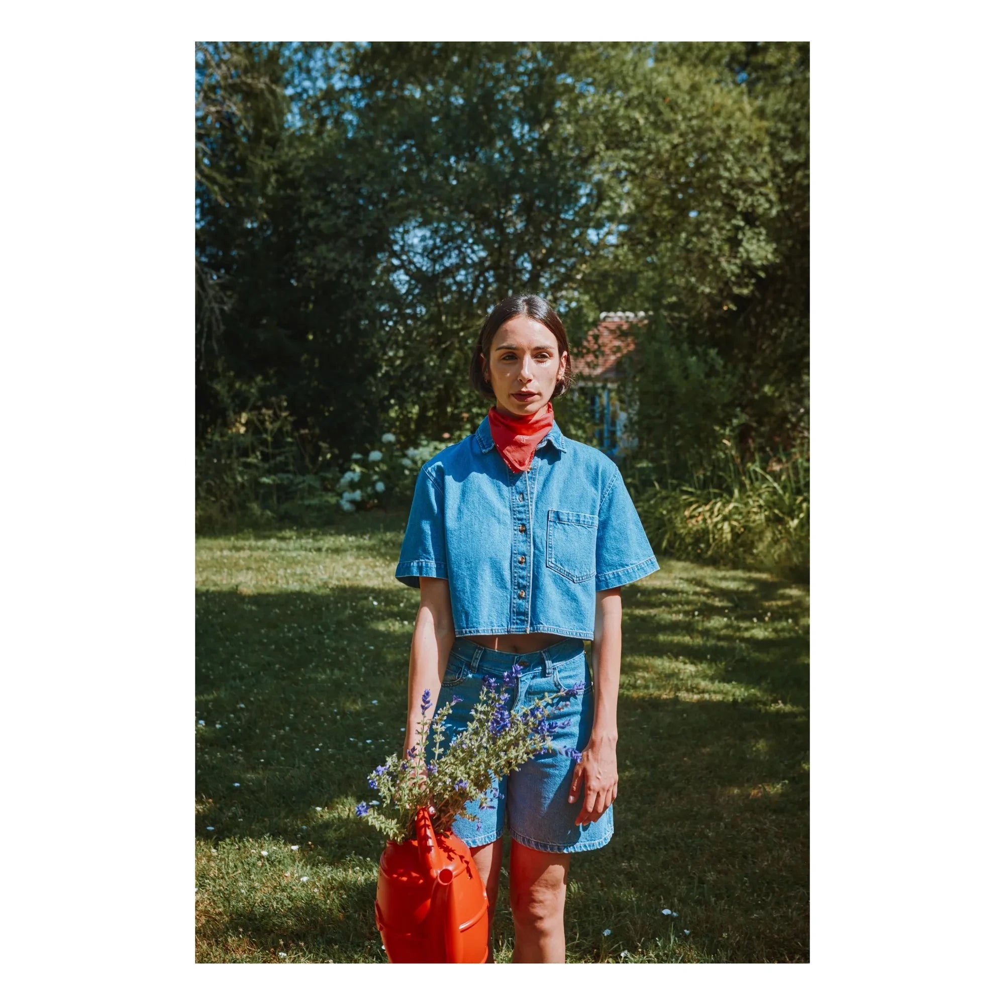 Poudre Organic - Camisa Vaquera Carvi | Azul