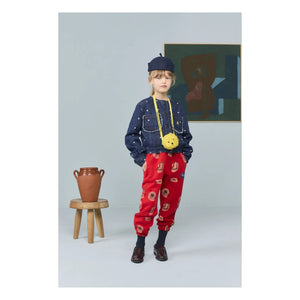 The Animals Observatory - Swift Pois Denim Ceket | Azul Oscuro