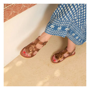 Mapache - Sandalias Tulum Bronce