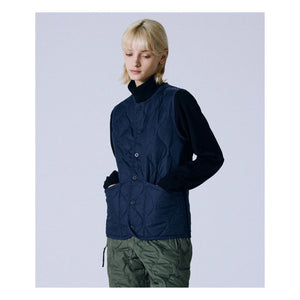 Taion - Chaleco militar sin mangas unisex | Azul marino