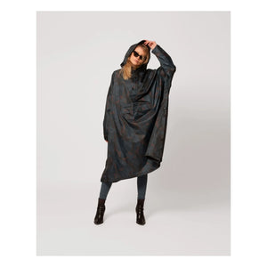 Rainkiss - Capa de lluvia impermeable Art Camo | Negro
