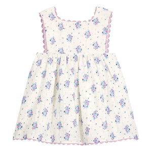 Louise Misha - Vestido de tirantes Aloisa Fleurie | Crema