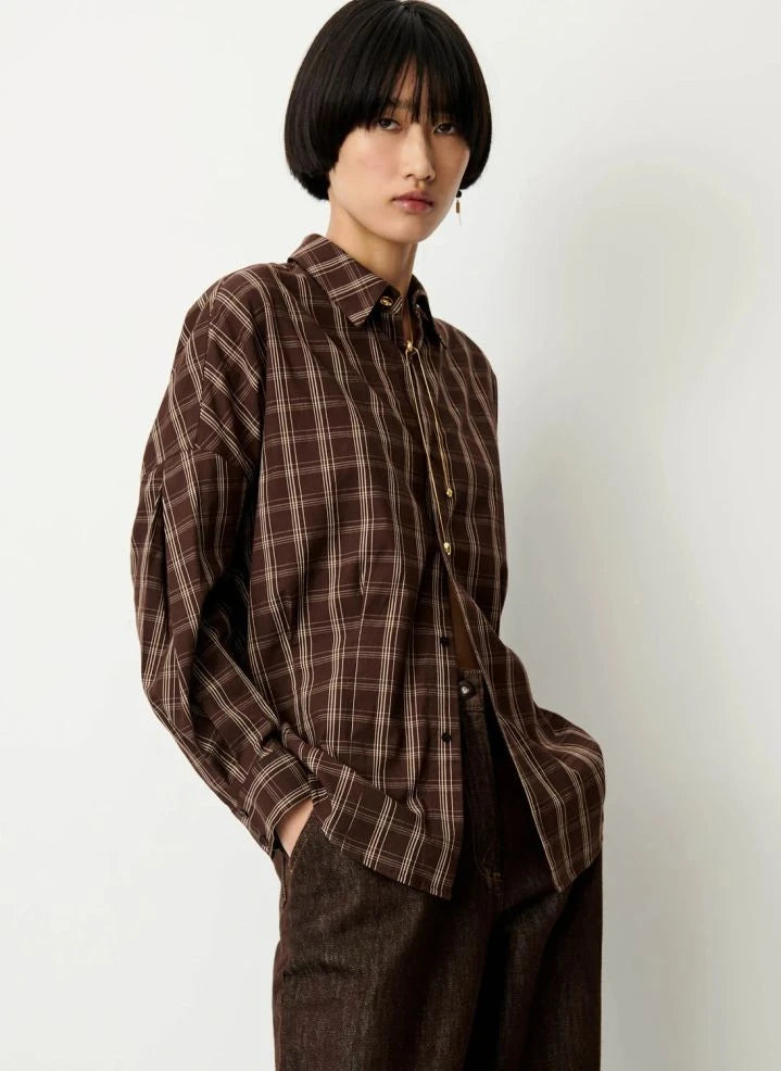 Sessùn - Camisa Booklyn de algodón | Mocha