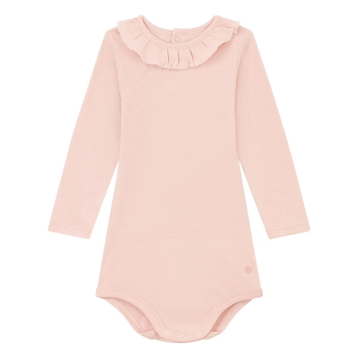 Petit Bateau - Body con cuello liso | Rosa