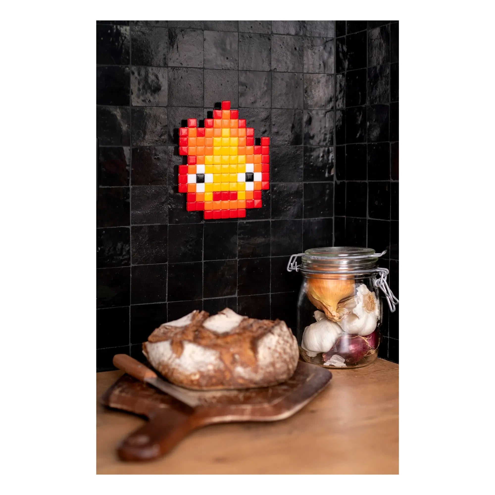 Pixel Corner - Conjunto de Pixel Art - Sparky | Naranja