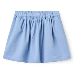 Copenhagen Colors - Falda española de algodón orgánico | Azul claro