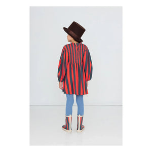 Tinycottons - Vestido de rayas | Rojo