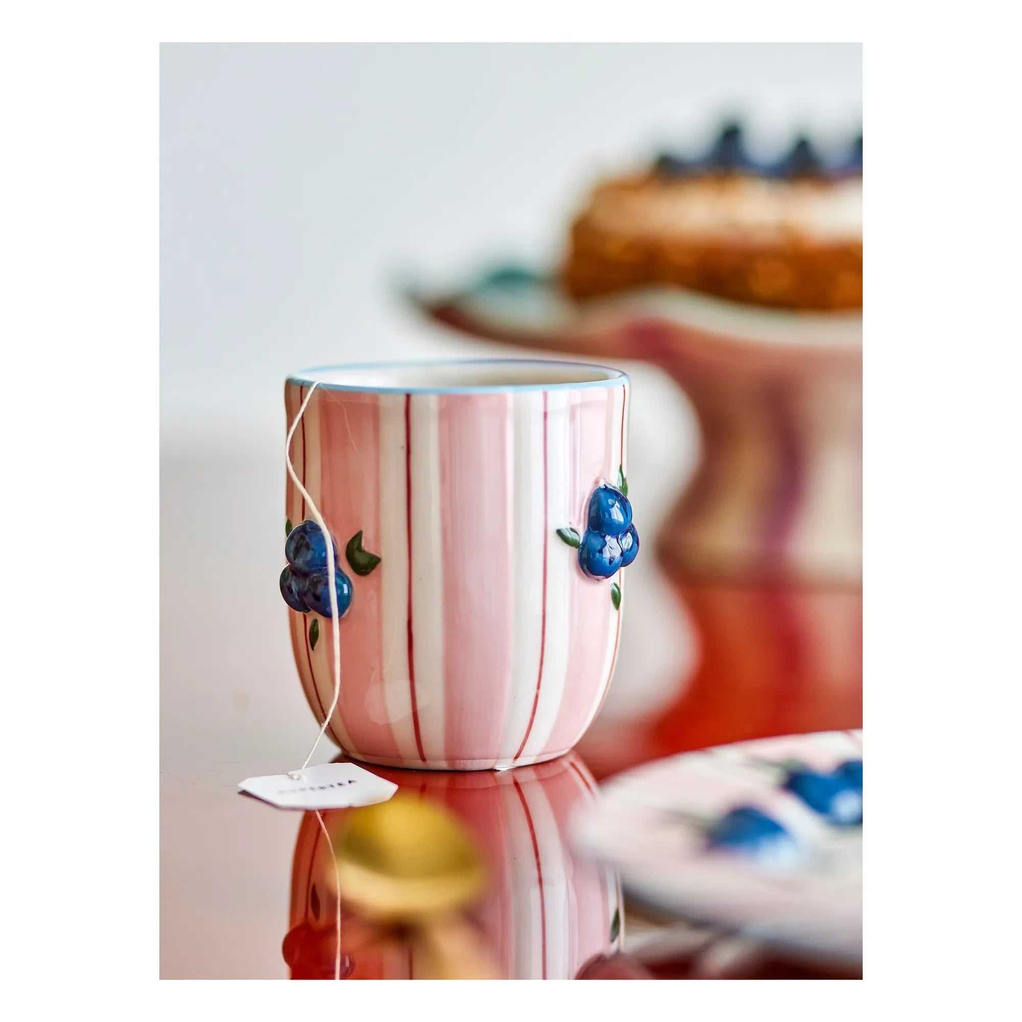 Bloomingville - Vasos Carry - Set de 4 | Rosa