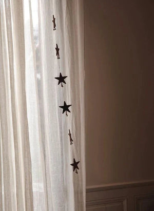 Muskhane - "Estrellas fugaces" Guirnalda de fieltro | Mahogany