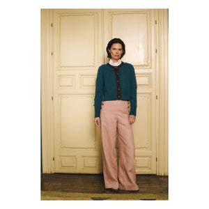 Maria de la Orden - Pantalón de Lino Pablo | Rosa