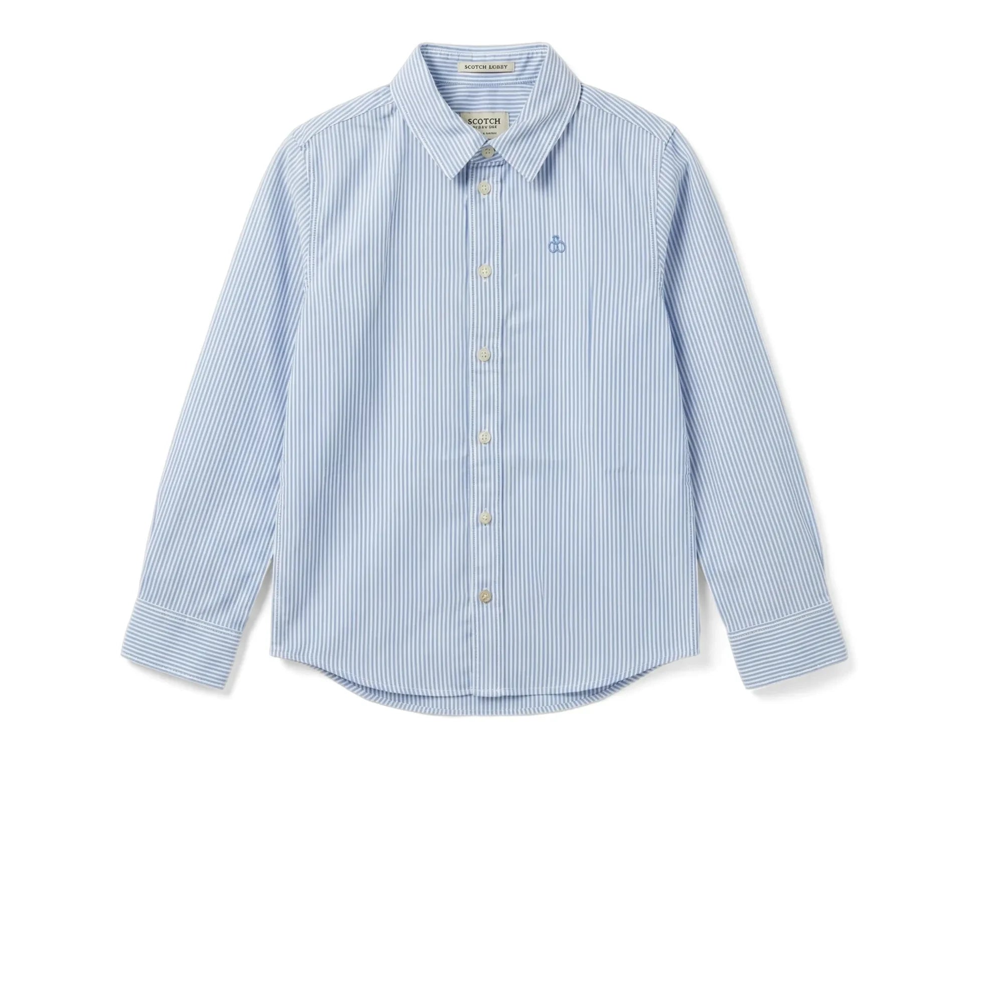 Scotch & Soda - Camisa Oxford de rayas | Azul