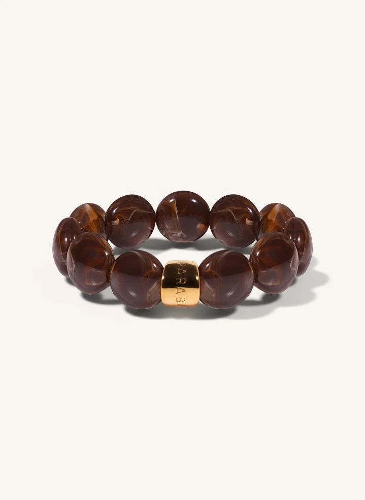 Parabaya - Pulsera de Cacao Bombom | Marrón
