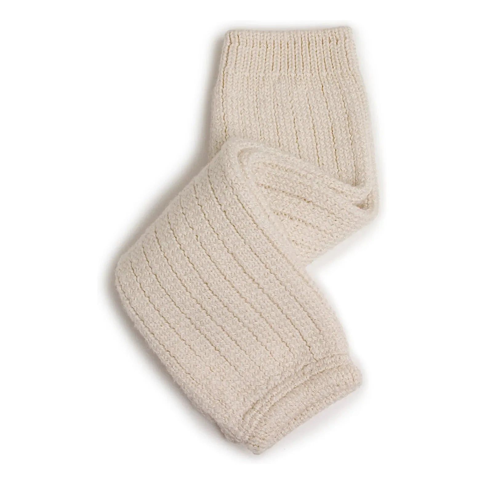 Collégien - Leggings de lana merino Marie-Hélène | Blanco roto